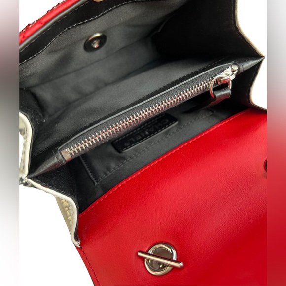 Chanel Rare Lambskin Crystal Diamante Mini Flap Bag - Picture 7 of 9